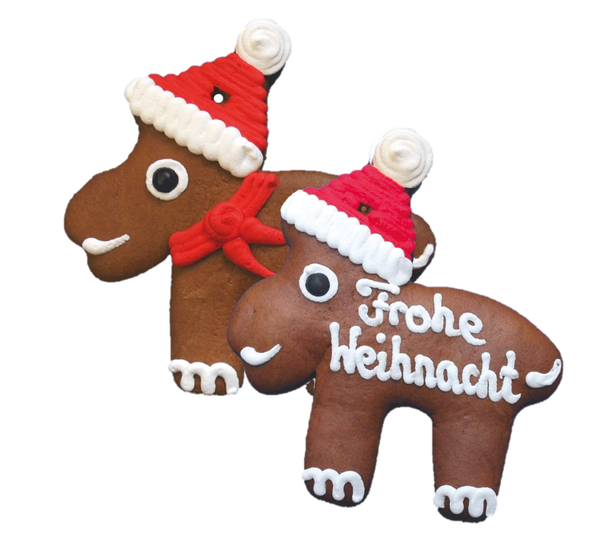 Lebkuchen Elch Frohe Weihanchten