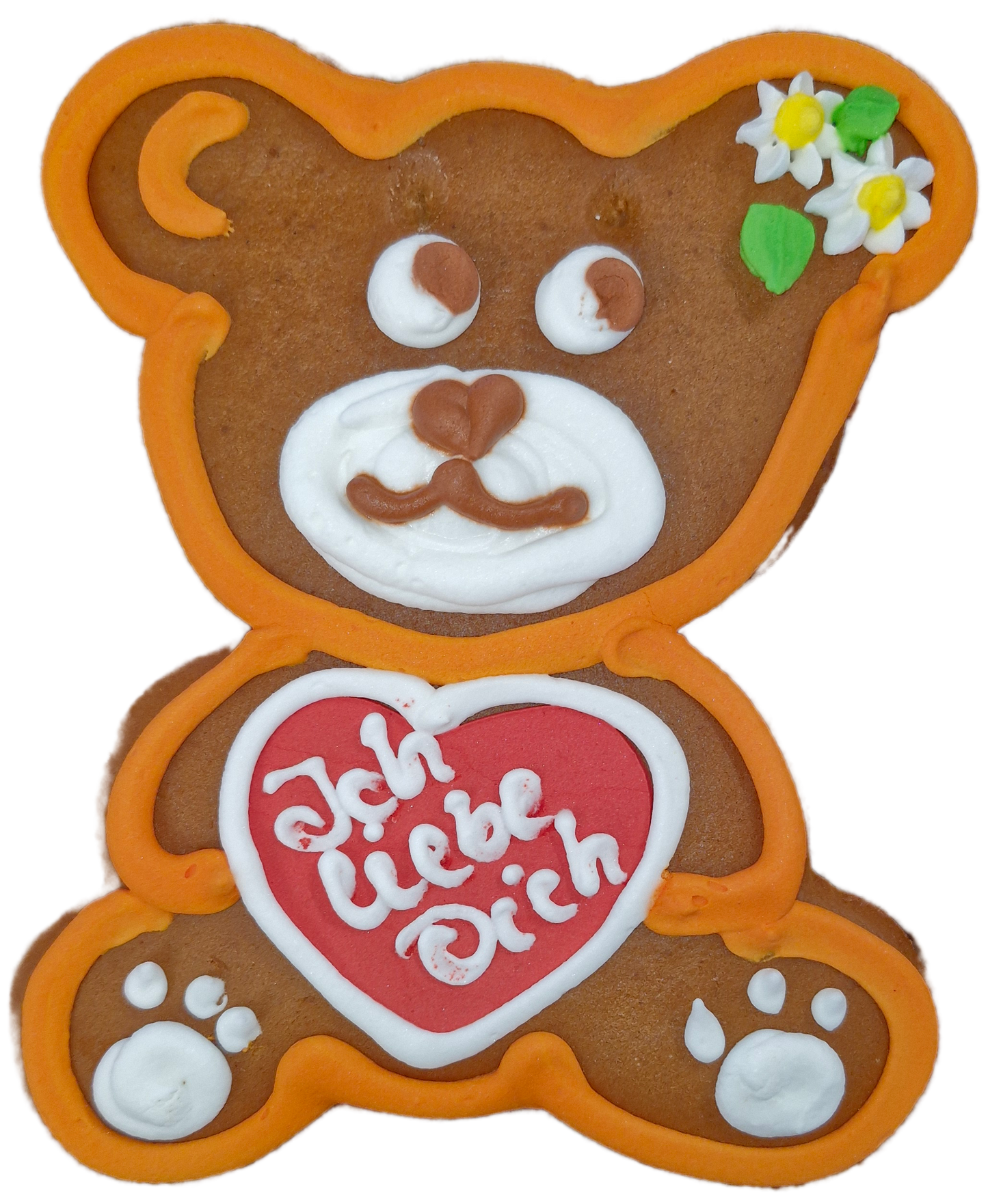 Lebkuchen-Bär (16x17cm), in verschiedenen Farben