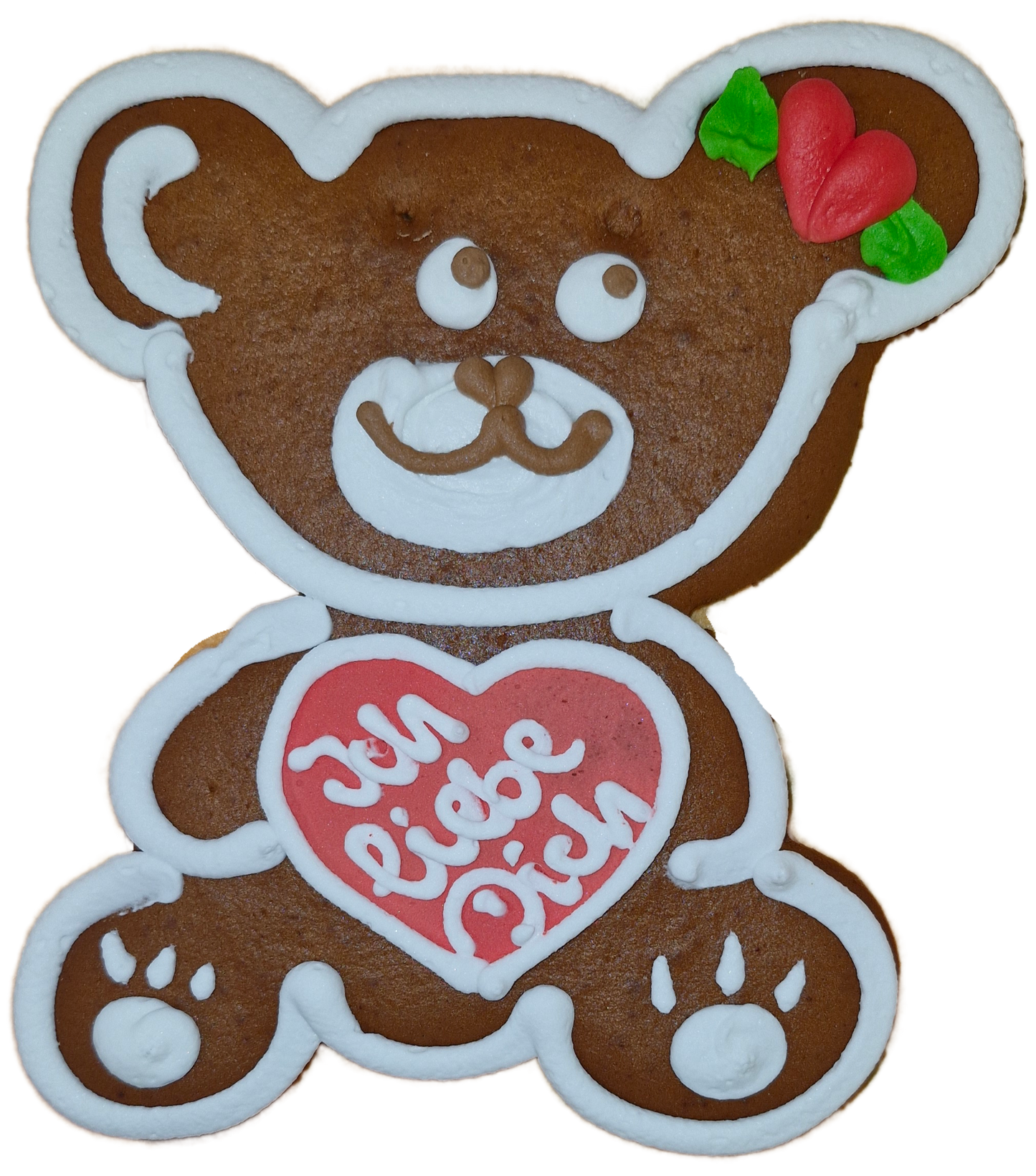 Lebkuchen-Bär (16x17cm), in verschiedenen Farben