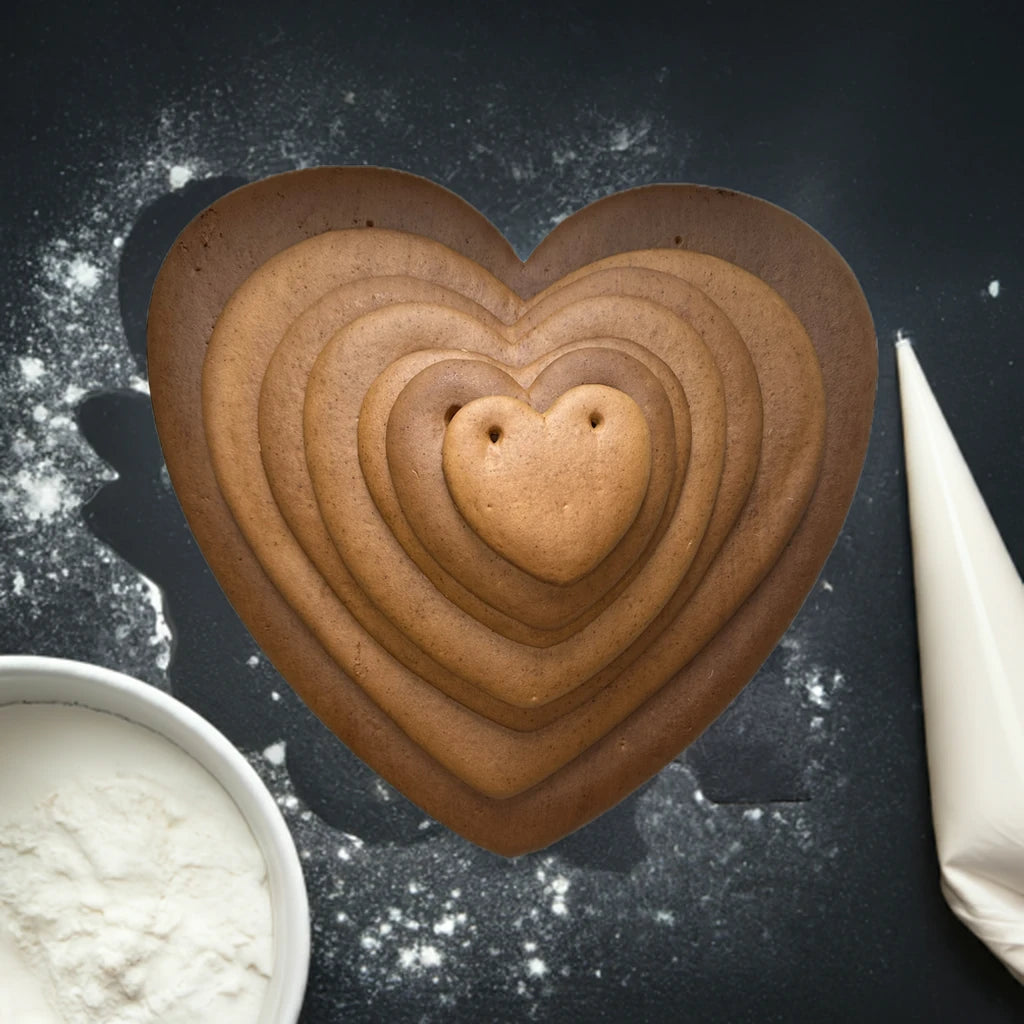 Lebkuchenherz Rohling zum selber beschriften