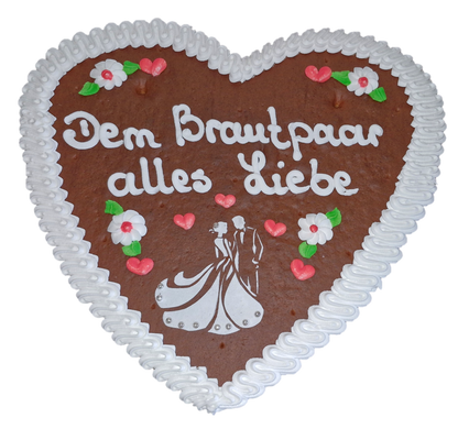 Lebkuchenherz Hochzeit