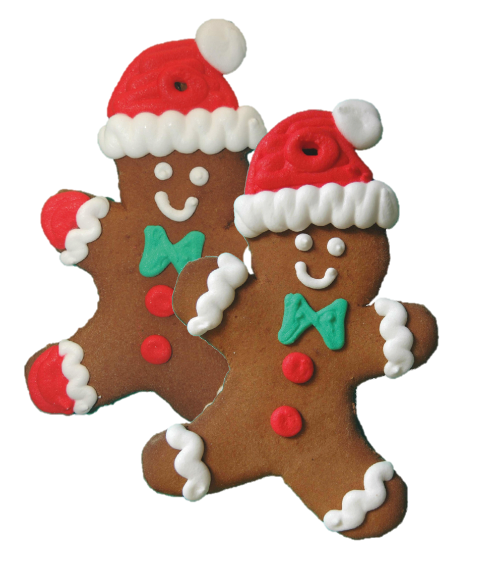 2 Lebkuchenmänner
