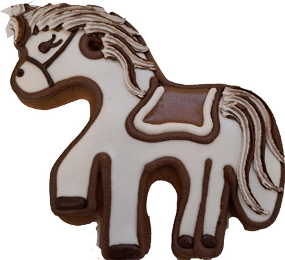 Lebkuchen-Pferd (14x17cm), Pony in verschiedenen Farben
