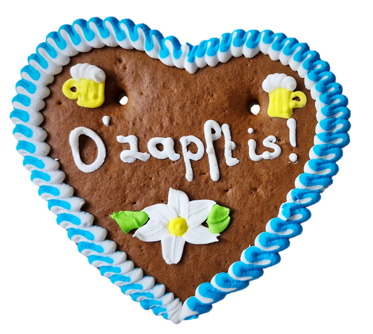 O zapft is Lebkuchenherz