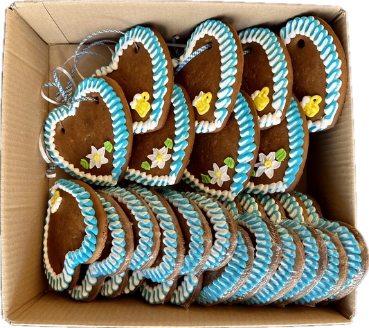 Bayrische Lebkuchenherzen DIY
