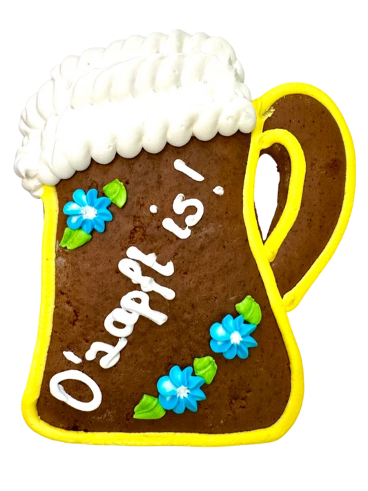 Bierkrug Lebkuchenfigur