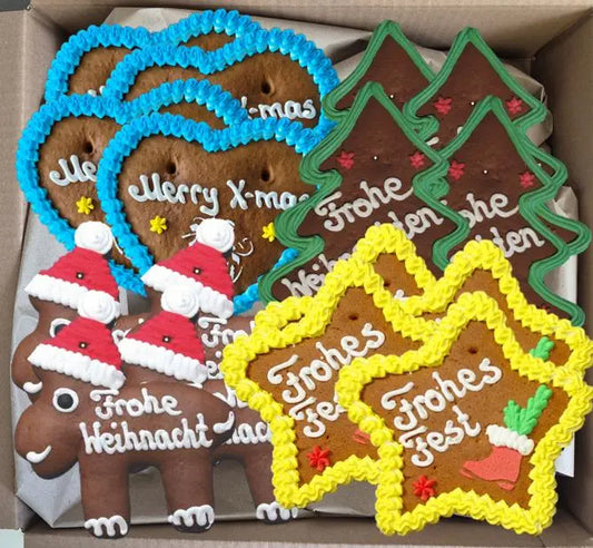Weihnachten Lebkuchen Mischkarton