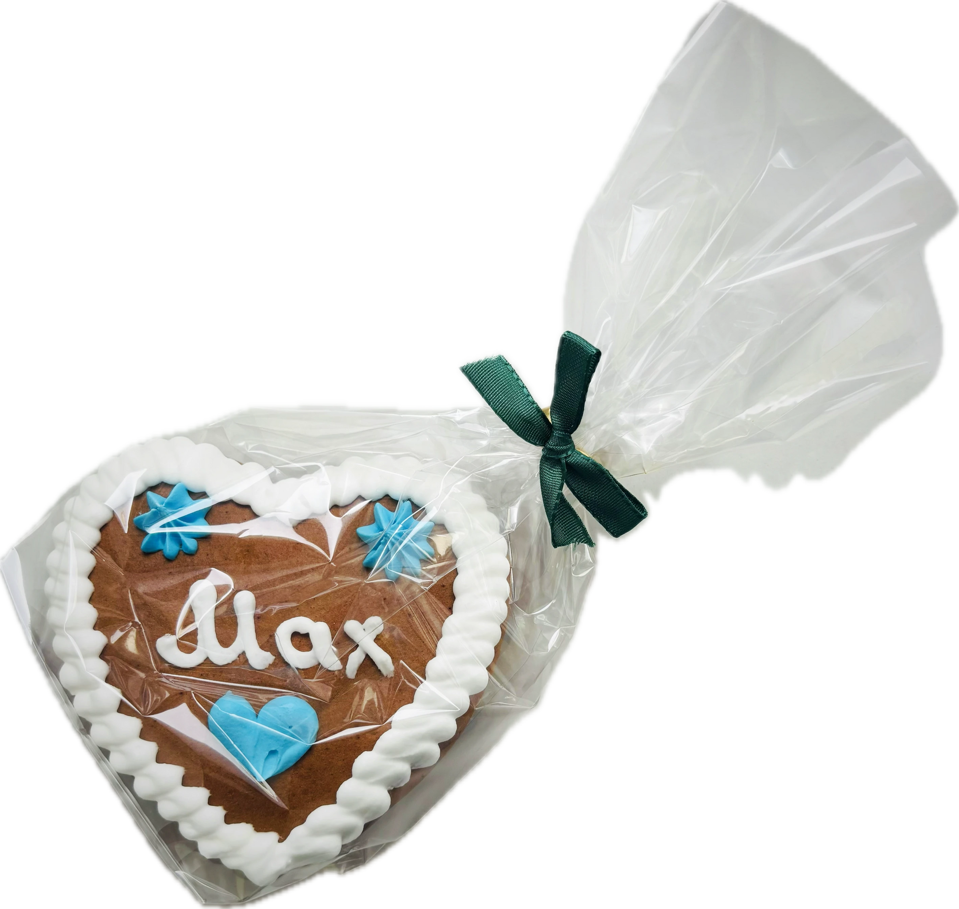 Lebkuchenherz als Tischkarte
