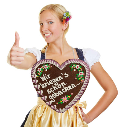 Lebkuchenherzen Größe XXL