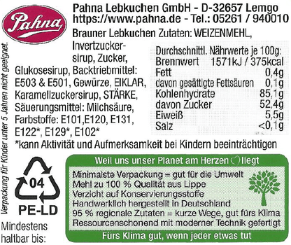 Lebkuchenherz M (24x22cm), Für meine Superfrau - Lebkuchenherz.de