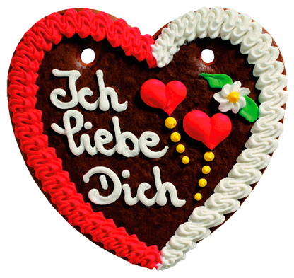 Lebkuchenherz-Ich liebe Dich